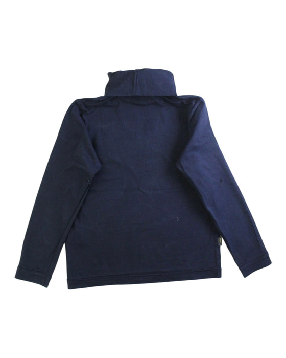 A Navy Long Sleeve Tops from Fendi in size 6T for boy. (Back View)