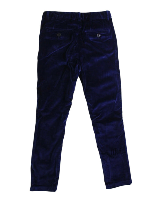 A Navy Casual Pants from Burberry in size 8Y for boy. (Back View)
