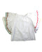 A White Sleeveless Tops from Burberry in size 10Y for girl. (Front View)