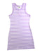 A Purple Sleeveless Dresses from Seed in size 8Y for girl. (Front View)