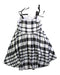 A White Sleeveless Dresses from Momonittu in size 8Y for girl. (Front View)