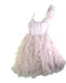 A Pink Sleeveless Dresses from Tutu Du Monde in size 8Y for girl. (Back View)