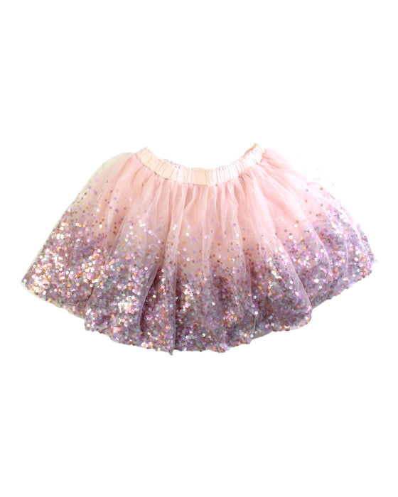 A Pink Tulle Skirts from Seed in size 7Y for girl. (Back View)