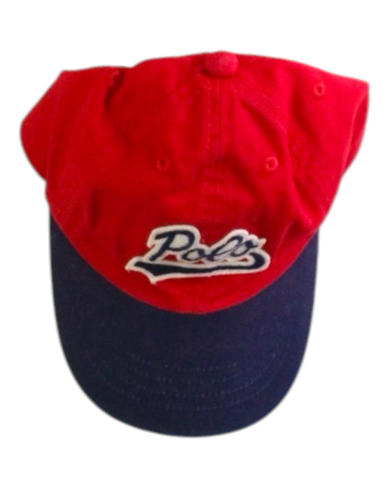 A Red Caps from Polo Ralph Lauren in size 7Y for boy. (Front View)