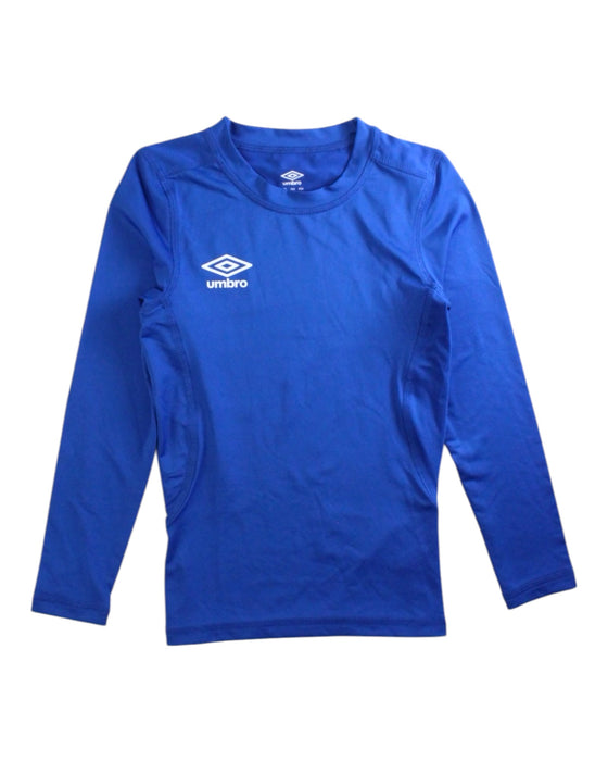 A Blue Active Tops from Umbro in size 10Y for boy. (Front View)