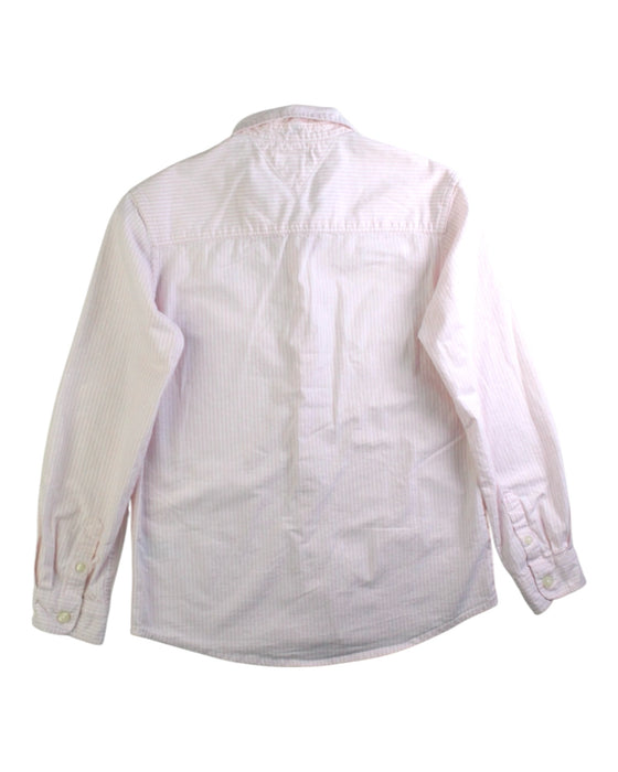 A White Long Sleeve Shirts from Tommy Hilfiger in size 8Y for boy. (Back View)