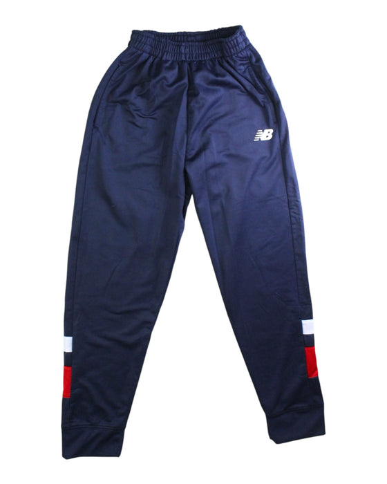 A Navy Active Pants from New Balance in size 8Y for boy. (Front View)
