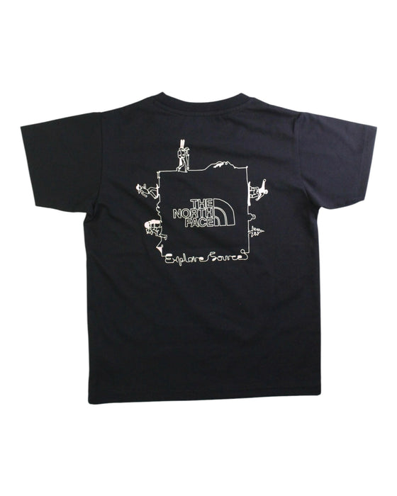 A Black Short Sleeve T Shirts from The North Face in size 7Y for neutral. (Back View)