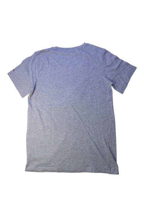 A Grey Short Sleeve T Shirts from Air Jordan in size 13Y for boy. (Back View)