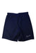 A Navy Shorts from Nike in size 12Y for boy. (Front View)