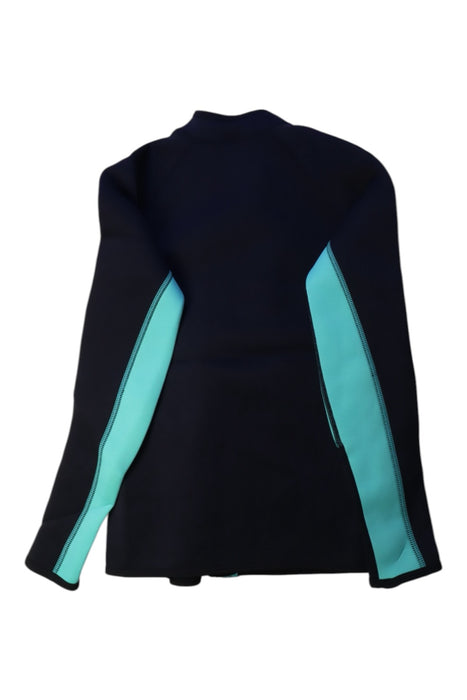 A Navy Wetsuits from Arena in size 12Y for boy. (Back View)