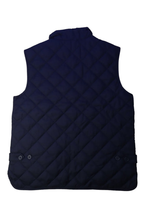 A Navy Puffer/Quilted Jackets from Crewcuts in size 12Y for boy. (Back View)