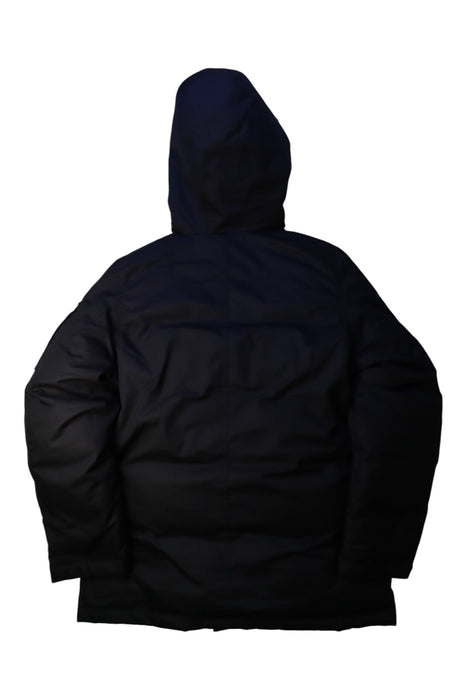 A Black Coats from Polo Ralph Lauren in size 14Y for boy. (Back View)