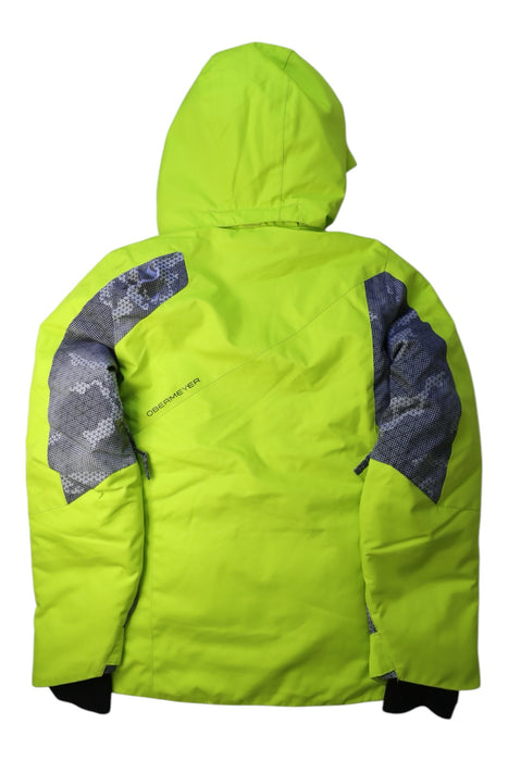 A Black Ski Jackets from Obermeyer in size 14Y for boy. (Back View)
