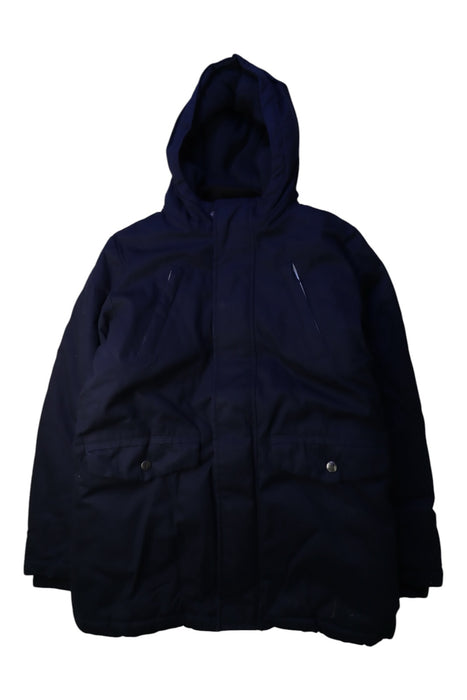 A Navy Coats from J by Jasper Conran in size 11Y for boy. (Front View)