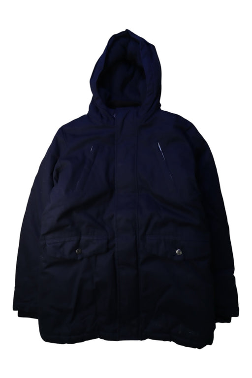 A Navy Coats from J by Jasper Conran in size 11Y for boy. (Front View)