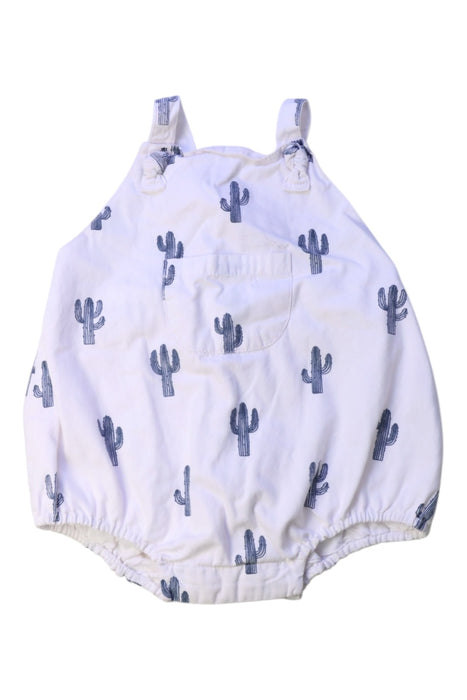 A White Sleeveless Rompers from Kidsagogo in size 6-12M for neutral. (Front View)