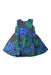 A Blue Sleeveless Dresses from Maan in size 12-18M for girl. (Front View)