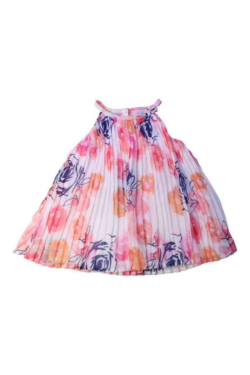 A Pink Sleeveless Dresses from Janie & Jack in size 6-12M for girl. (Front View)