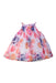 A Pink Sleeveless Dresses from Janie & Jack in size 6-12M for girl. (Front View)