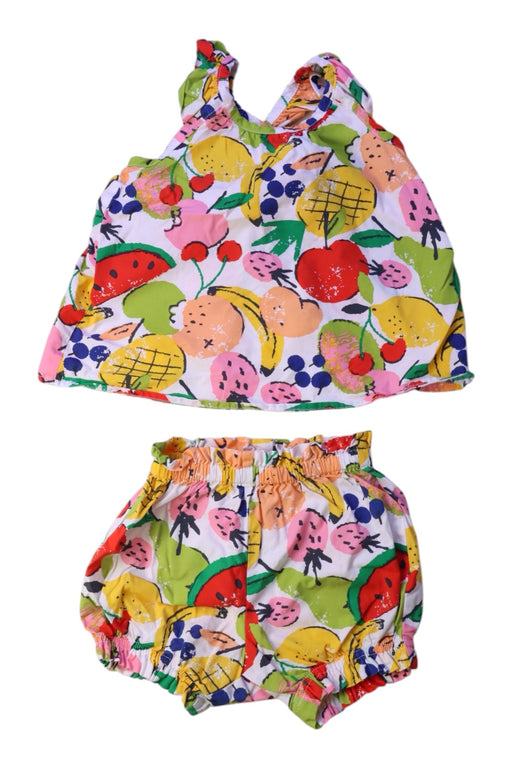 A Multicolour Shorts Sets from Hanna Andersson in size 6-12M for girl. (Front View)