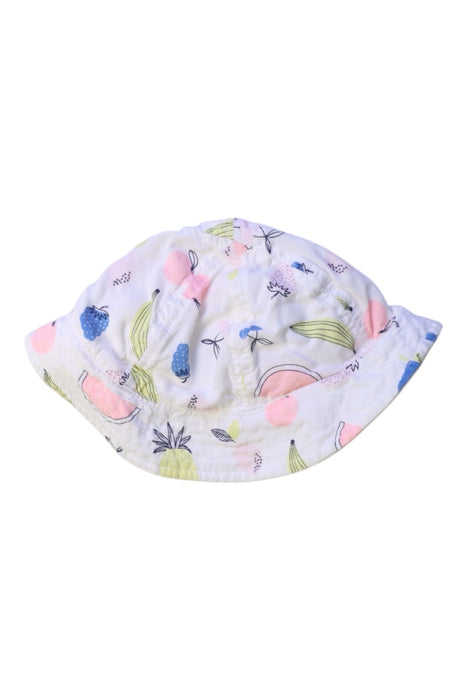A White Sun Hats from Seed in size O/S for girl. (Front View)