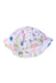 A White Sun Hats from Seed in size O/S for girl. (Front View)
