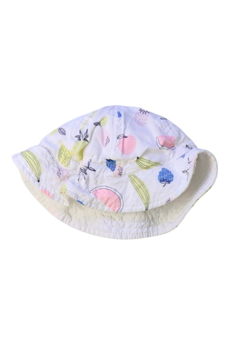 A White Sun Hats from Seed in size O/S for girl. (Back View)