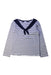 A Navy Long Sleeve Tops from Petit Bateau in size 8Y for girl. (Front View)