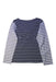 A Navy Long Sleeve Tops from Petit Bateau in size 8Y for girl. (Back View)