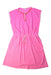 A Pink Sleeveless Dresses from Crewcuts in size 12Y for girl. (Front View)