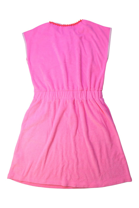 A Pink Sleeveless Dresses from Crewcuts in size 12Y for girl. (Back View)