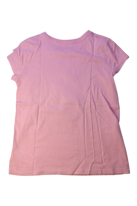 A Pink Short Sleeve T Shirts from Polo Ralph Lauren in size 8Y for girl. (Back View)