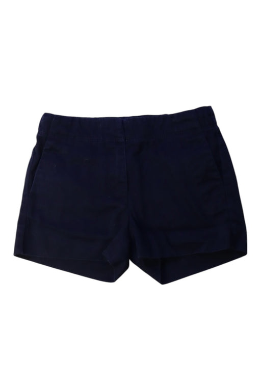 A Navy Shorts from Crewcuts in size 8Y for girl. (Front View)