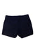 A Navy Shorts from Crewcuts in size 8Y for girl. (Front View)