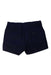 A Navy Shorts from Crewcuts in size 8Y for girl. (Back View)