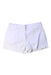 A White Shorts from Crewcuts in size 8Y for girl. (Front View)