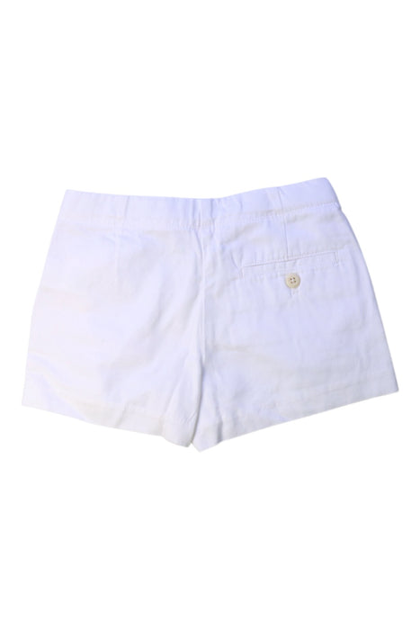 A White Shorts from Crewcuts in size 8Y for girl. (Back View)