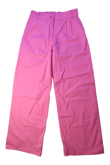 A Pink Casual Pants from Crewcuts in size 12Y for girl. (Front View)