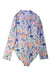 A Multicolour Rash Guards from Polo Ralph Lauren in size 8Y for girl. (Back View)