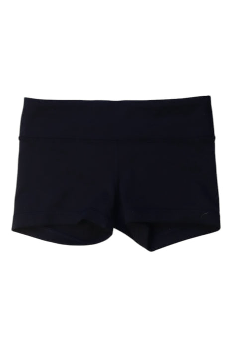 A Navy Active Shorts from Ivivva in size 7Y for girl. (Front View)