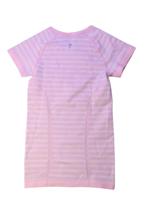 A Pink Short Sleeve Dresses from Ivivva in size 7Y for girl. (Back View)