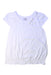 A White Short Sleeve Tops from Cyrillus in size 10Y for girl. (Front View)