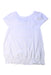 A White Short Sleeve Tops from Cyrillus in size 10Y for girl. (Back View)