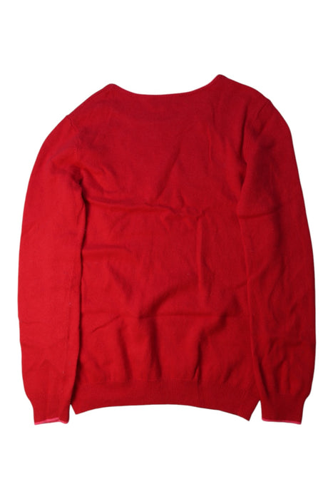 A Red Knit Sweaters from Wild & Gorgeous in size 12Y for girl. (Back View)