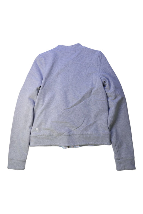 A Grey Lightweight Jackets from Ivivva in size 10Y for girl. (Back View)