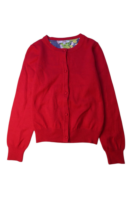 A Red Cardigans from Junior Gaultier in size 10Y for girl. (Front View)
