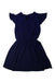 A Navy Short Sleeve Dresses from Polo Ralph Lauren in size 8Y for girl. (Back View)