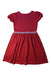 A Red Short Sleeve Dresses from Polo Ralph Lauren in size 8Y for girl. (Back View)