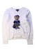 A White Long Sleeve Tops from Polo Ralph Lauren in size 8Y for girl. (Front View)